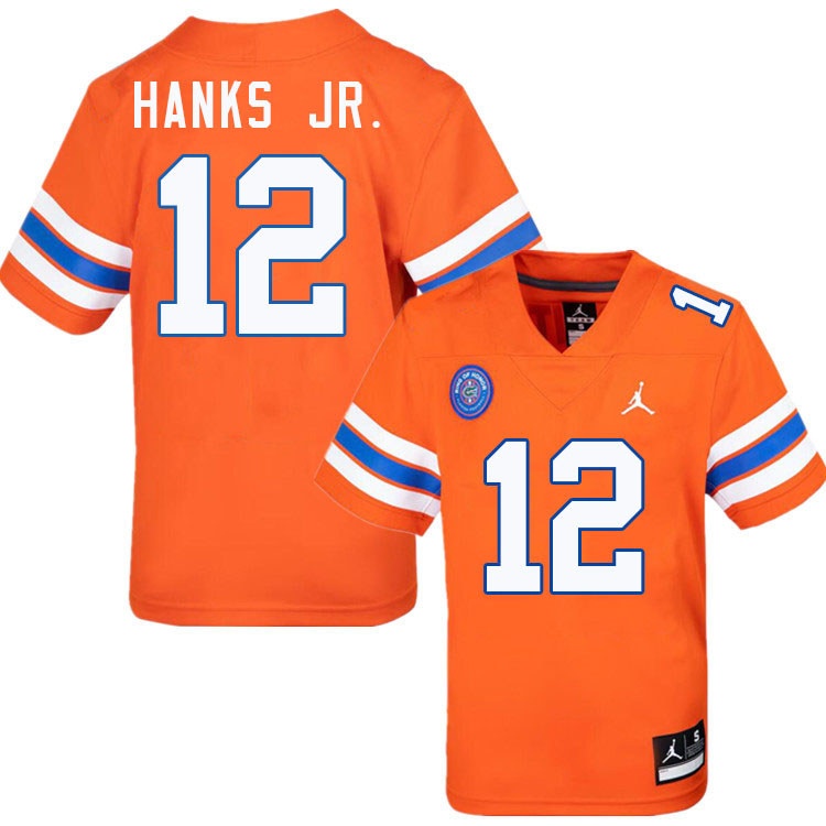 Ben Hanks Jr. Florida Jersey,Florida Gators #12 Ben Hanks Jr. Uniforms,Jersey Youth-Throwback Orange